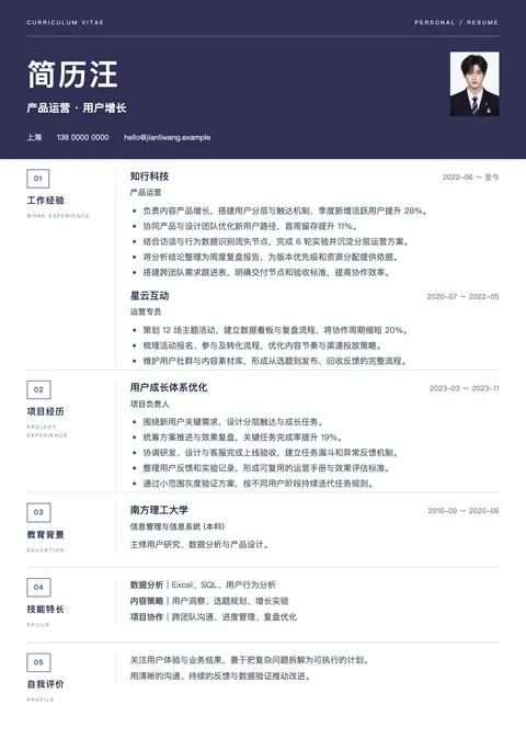 靛蓝目录