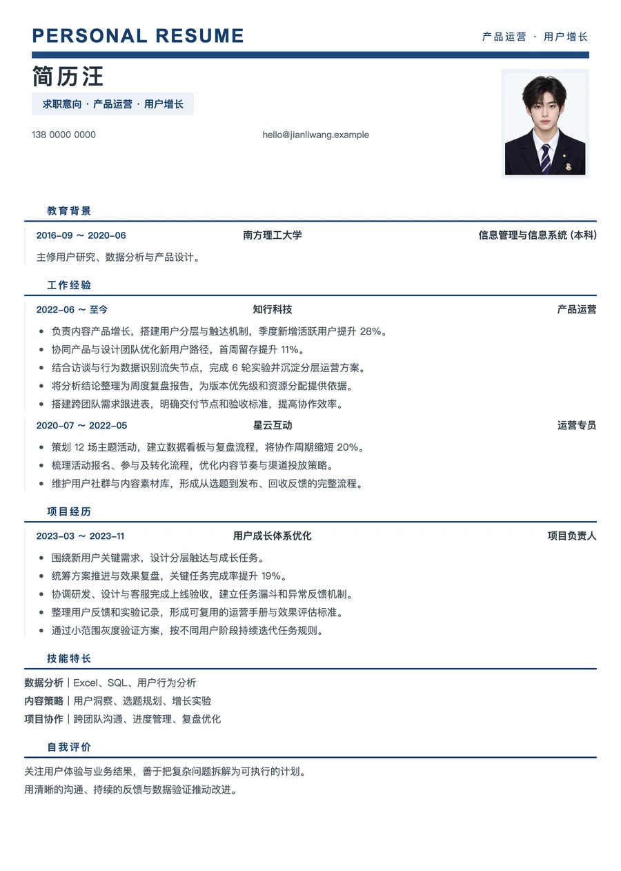 紧凑信息单栏实际预览